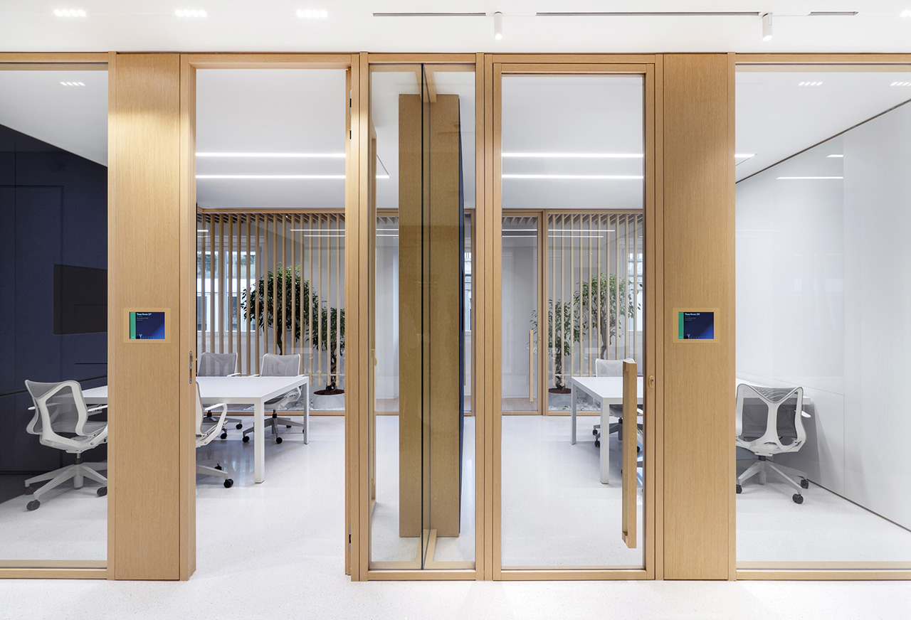 Porte per partizioni d'ufficio